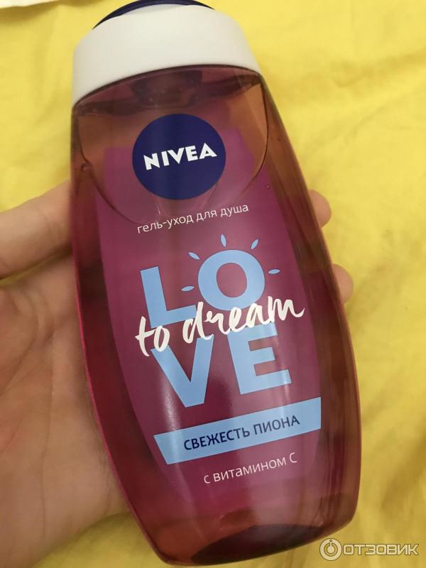 Гель-уход для душа Nivea Свежесть пиона фото