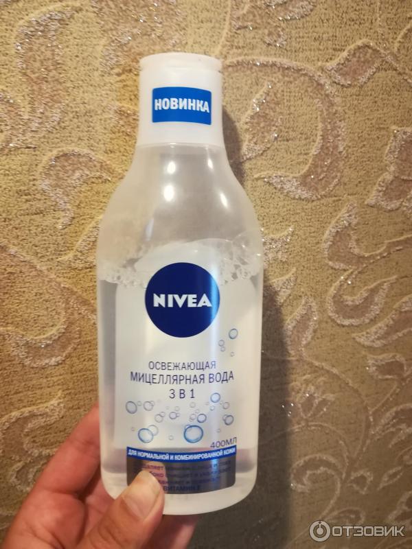 Освежающая мицеллярная вода Nivea 3 в 1 фото