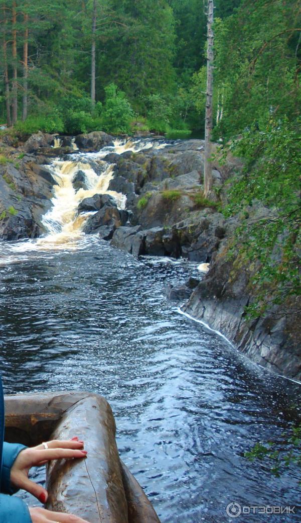 Водопады Ахвенкоски, Карелия