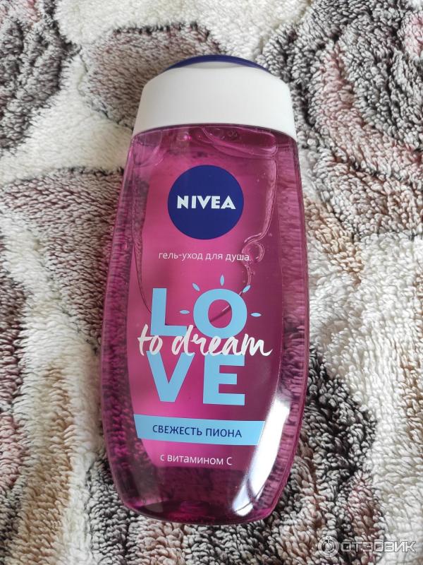 Гель-уход для душа Nivea Свежесть пиона фото