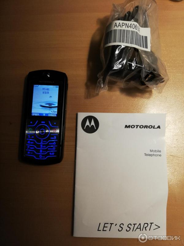 Сотовый телефон Motorola L7e фото