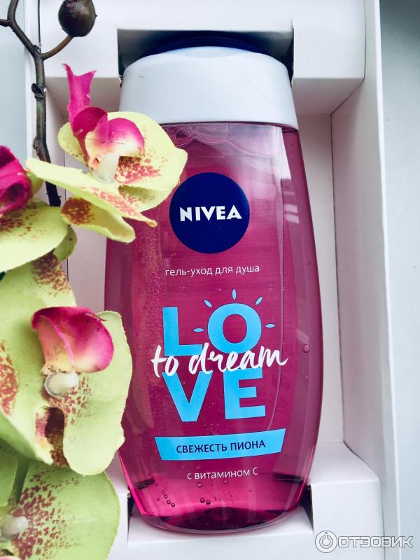 Гель-уход для душа Nivea Свежесть пиона фото