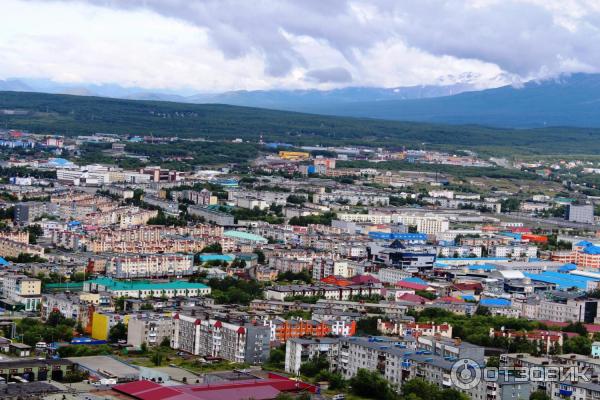 Петропавловск Камчатский Мишенская сопка ночь