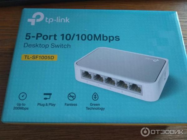 Коммутатор TP-Link TL-SF1005D фото