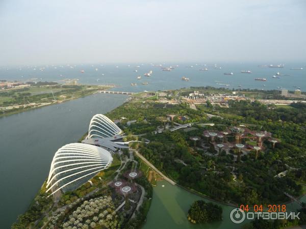 Залив Marina Bay в Сингапуре