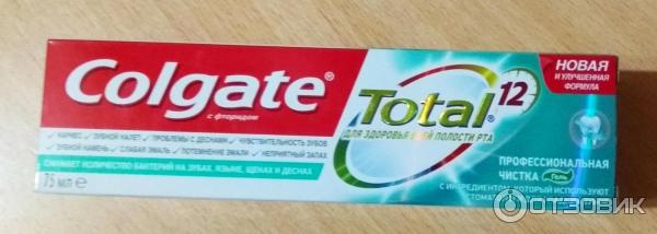 Зубная паста Colgate Total 12 Pro-Clean Gel фото