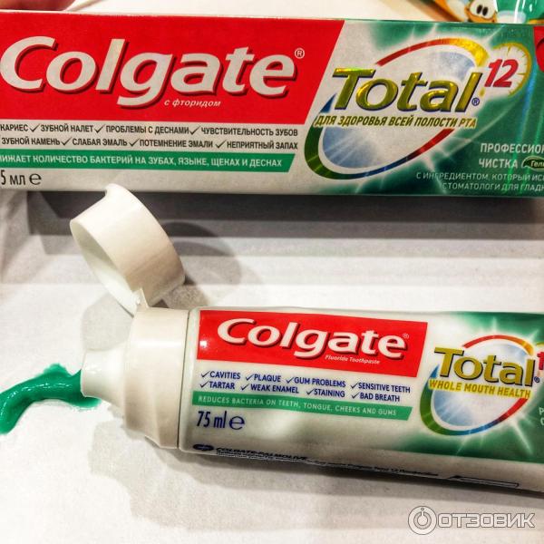 Зубная паста Colgate Total 12 Professional Clean Gel фото