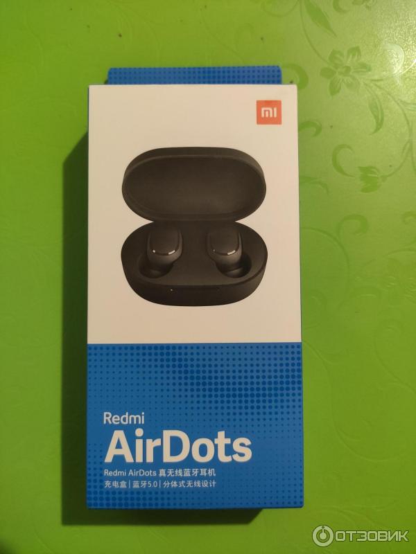 Беспроводные bluetooth-наушники Xiaomi Redmi AirDots фото