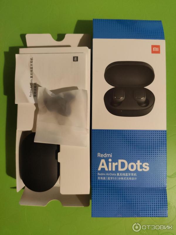 Беспроводные bluetooth-наушники Xiaomi Redmi AirDots фото