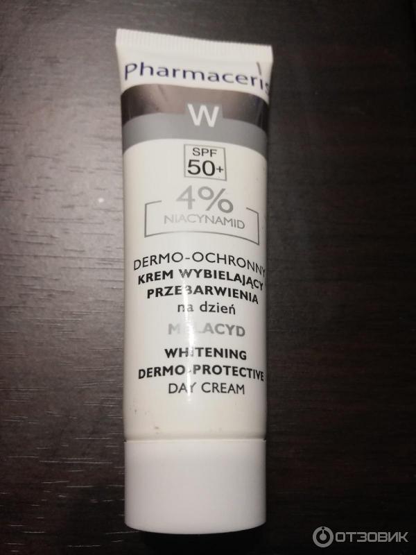 Pharmaceris W Осветляющий дневной крем для лица тройного действия SPF50+ Albucin фото