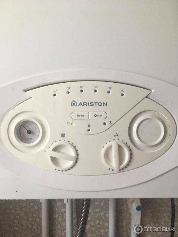 Отзыв о Настенный двухконтурный газовый котел Ariston BS II 24 FF Отличный котел