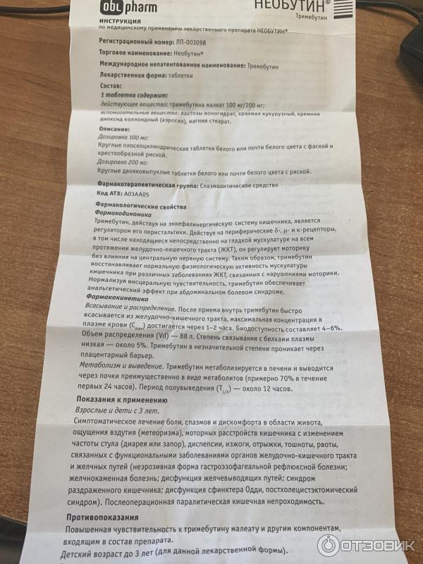 Таблетки Необутин Инструкция По Применению Цена