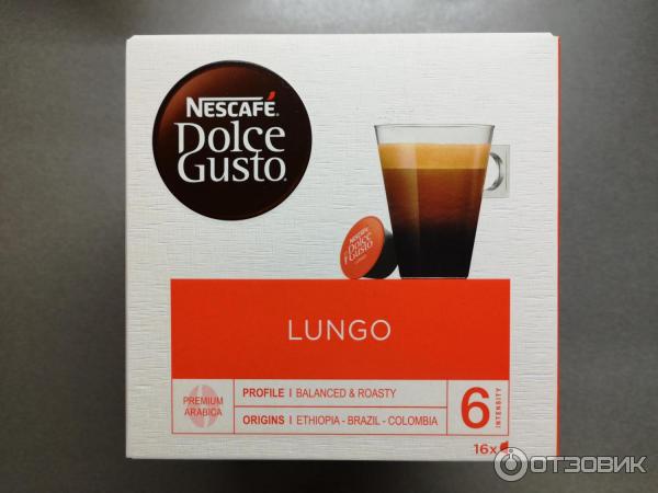 Кофе в капсулах Nescafe Dolce Gusto Lungo фото