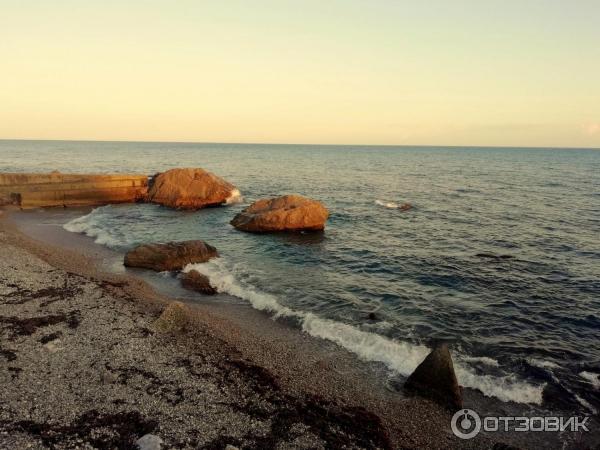 Пляж в сторону Понизовки