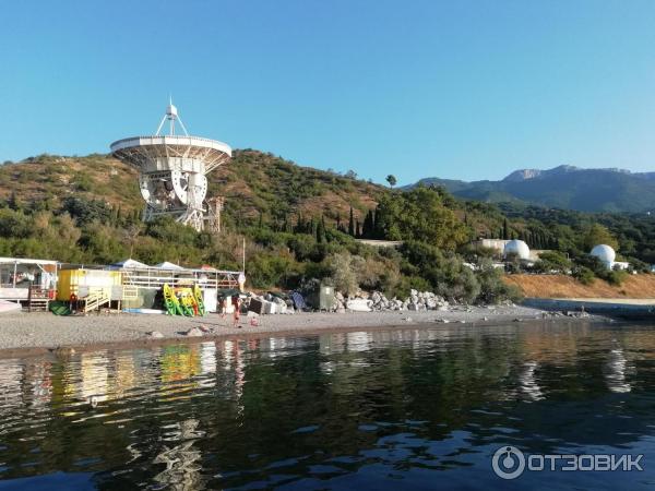 Центральный пляж в Кацивели