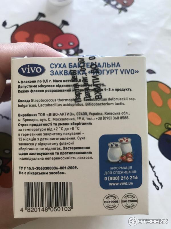 Закваски VIVO фото