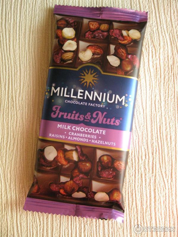 Шоколад Millennium Fruits и Nuts отзыв