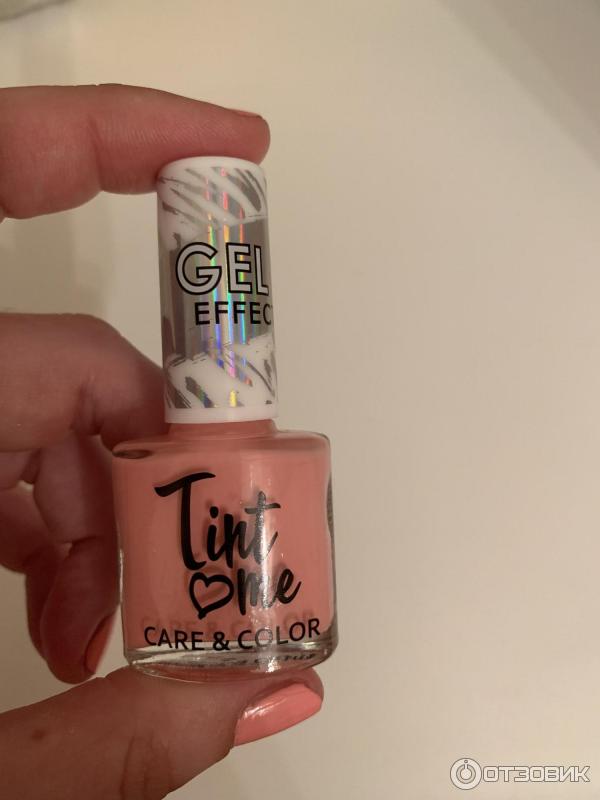 Лак для ногтей Tint Me Gel Effect фото