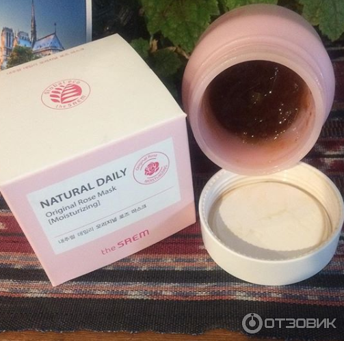 Маска для лица The Saem Natural Daily Original Rose Mask фото