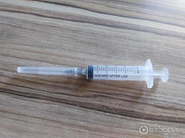 Шприцы для инъекций одноразовые Disposable Syringe фото