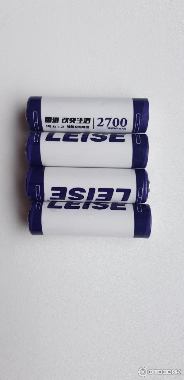 Аккумуляторные батареи AA Leise NI-MH 2700 mAh фото