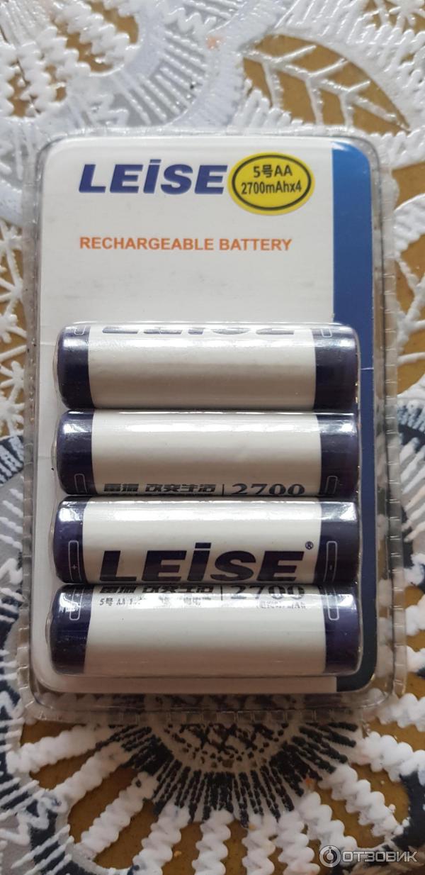 Аккумуляторные батареи AA Leise NI-MH 2700 mAh фото