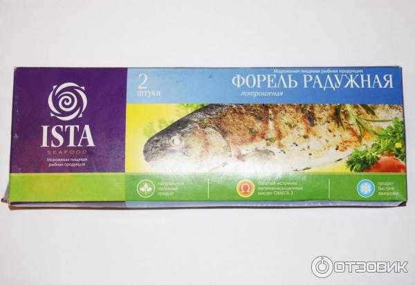 Форель радужная ISTA Seafood цельная очищенная потрошеная фото