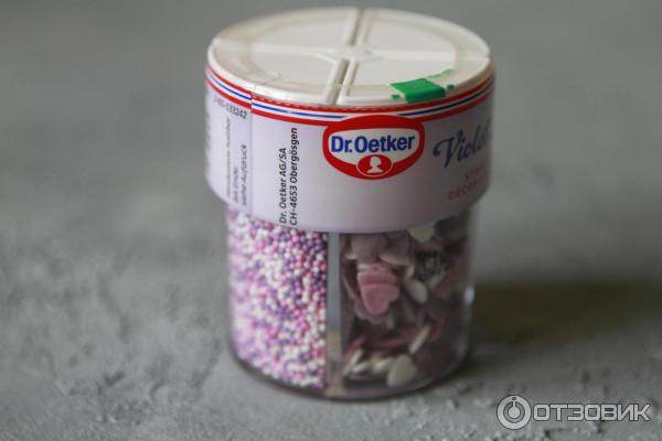 Посыпка кондитерская Dr. Oetker фото