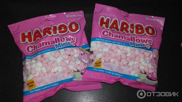 Жевательный зефир Haribo Chamallows Minis