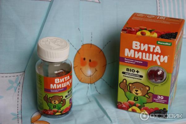 Витамины для детей ВитаМишки Bio+ фото