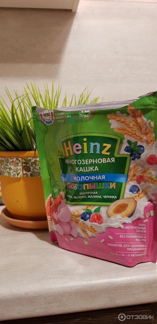 Каша Heinz многозерновая йогуртная Любопышки фото