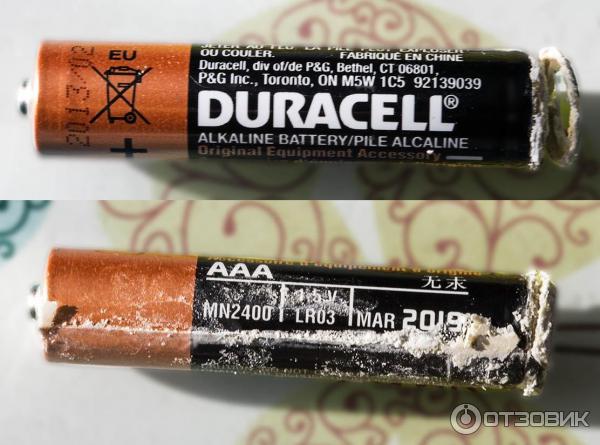 Батарейки Duracell AAA фото