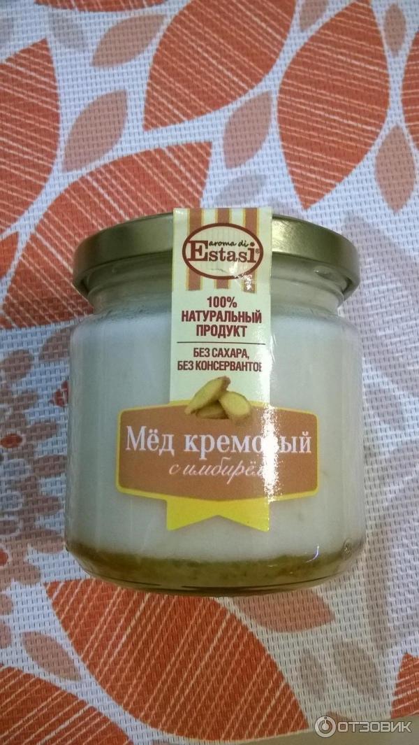 Мед кремовый с имбирем Aroma di Estasi фото