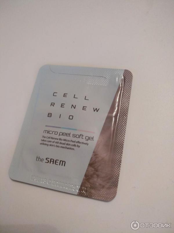 Гель-пилинг для лица The Saem Cell Renew Bio Micro Peel Soft Gel