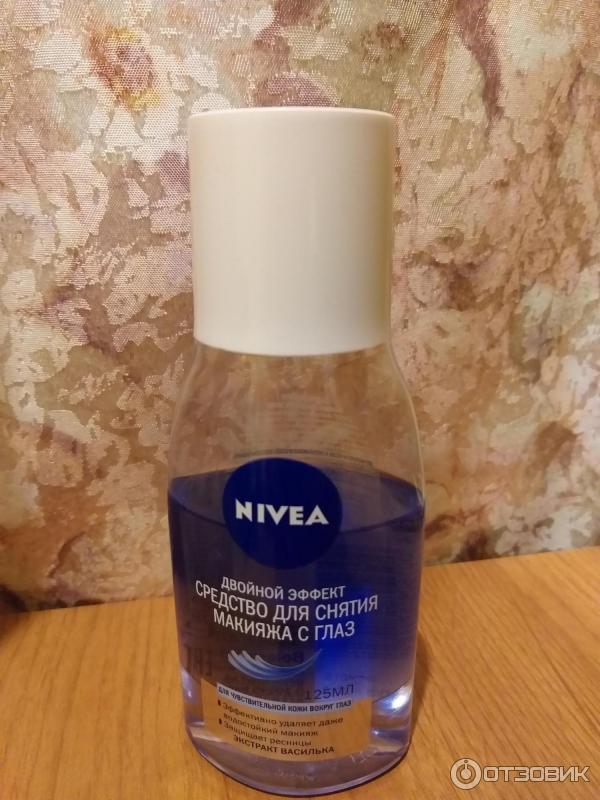 Средство для удаления макияжа с глаз Nivea Двойной эффект фото