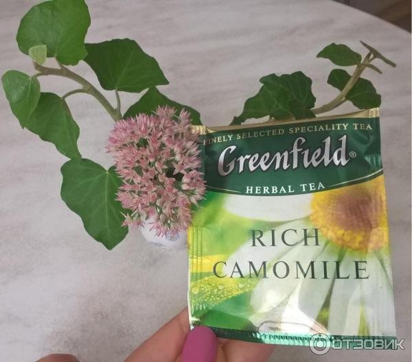 Чай Greenfield Rich Camomile фото