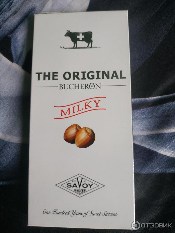 Молочный шоколад Bucheron Swiss Original milky фото