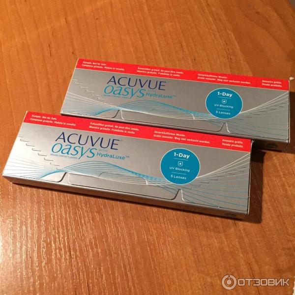 Контактные линзы Acuvue Oasys 1-Day with HydraLuxe фото