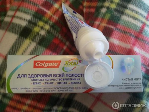 Зубная паста Colgate Total 12 Чистая мята фото