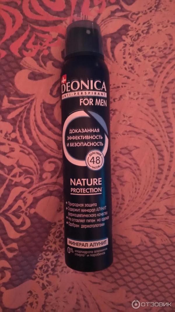 Антиперспирант-спрей Deonica for Men Nature Protection фото