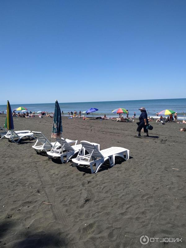 Пляж Магнетити (Грузия) фото