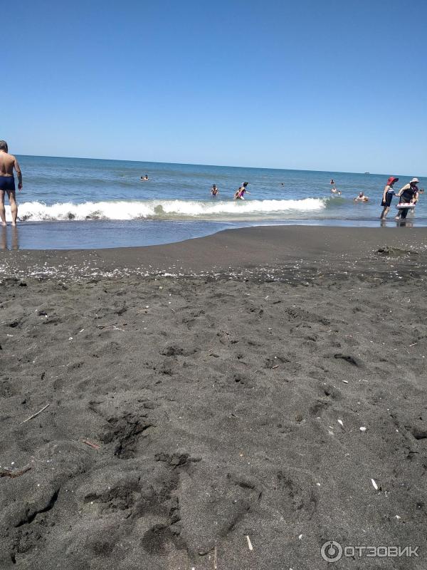 Пляж Магнетити (Грузия) фото