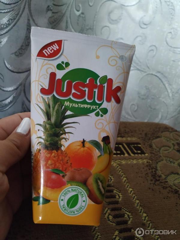 Соки и нектары Justik фото