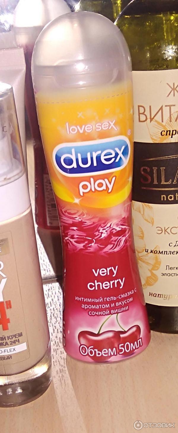 Отзыв о Интимный гель-смазка Durex Play Very Cherry с ароматом вишни | А  вот и вишенка, можно без тортика!