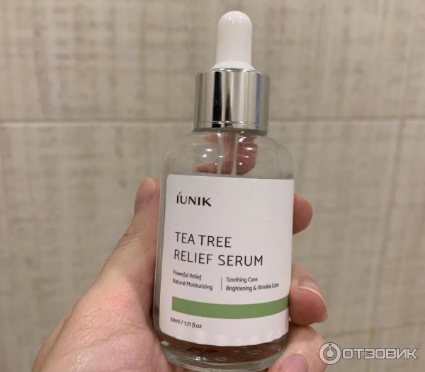 Сыворотка iunik tea tree relief serum фото