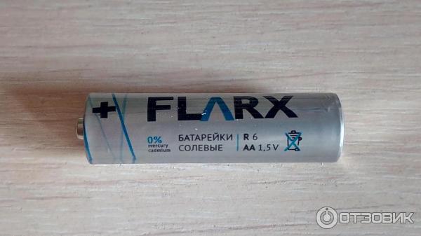 Батарейки солевые FLARX AA 1.5 V фото