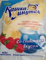 Овсяные хлопья быстрого приготовления "Кашка минутка" фото