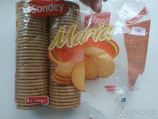 Печенье мария фото Отзыв о Печенье Sondey Maria Вкусно и хрустно