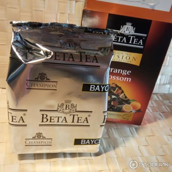 Черный чай Beta Tea Фьюжн Цветок Апельсина фото