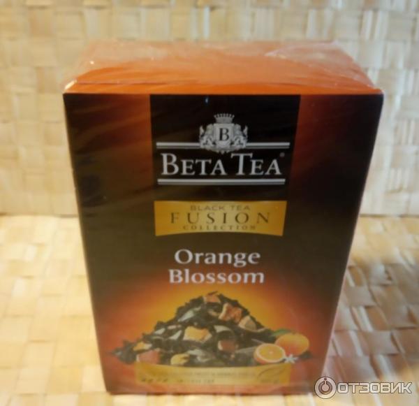 Черный чай Beta Tea Фьюжн Цветок Апельсина фото